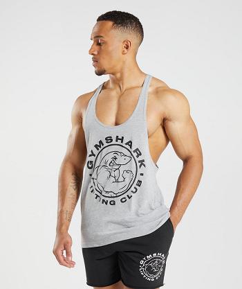 Pánské Stringers Gymshark Legacy Světle Šedé | CZ 2559MQZ